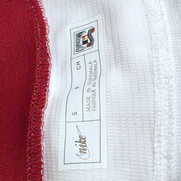 Nike Cooperstown Collection Cincinnati Reds Barry Larkin Home Jersey Size Small - Picture 5 of 11